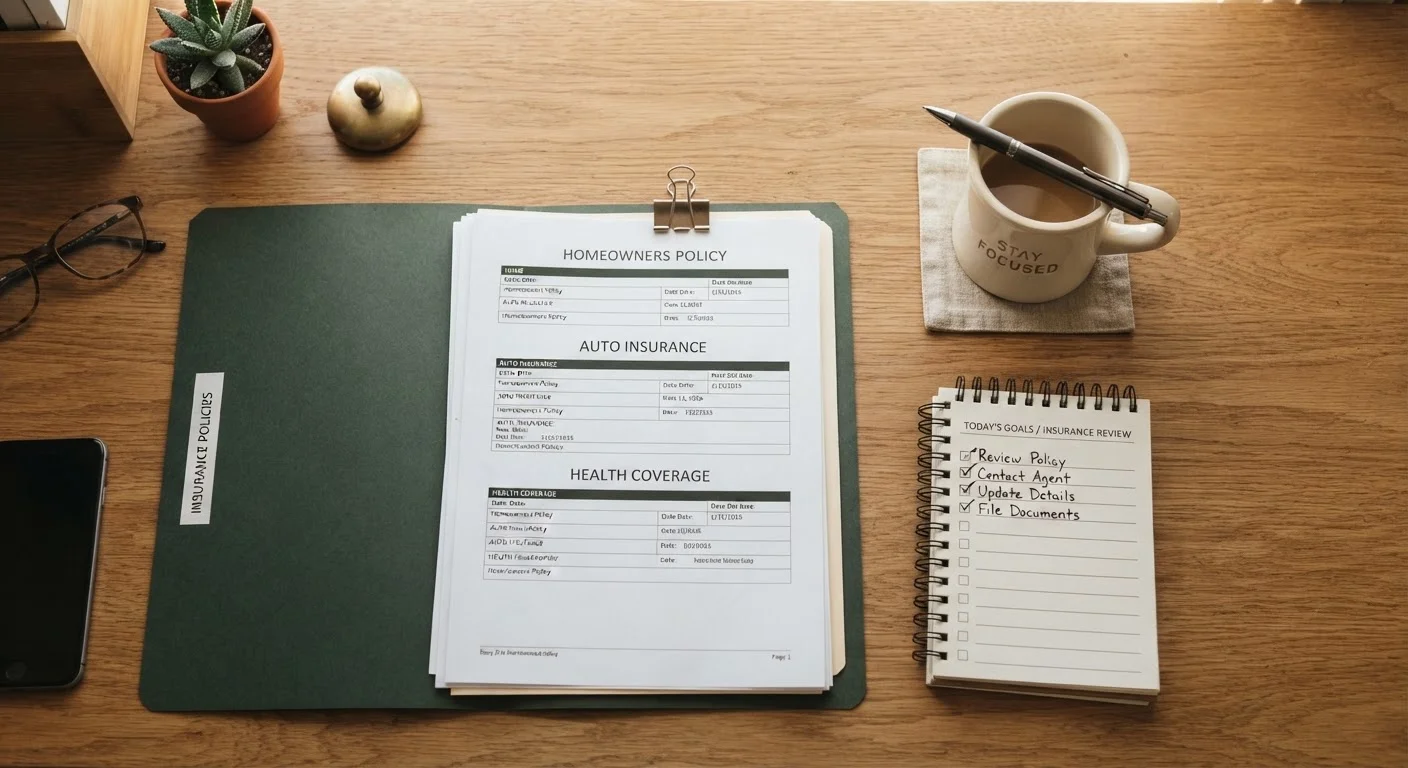 A Checklist for Reviewing Your Insurance Coverage Each Year