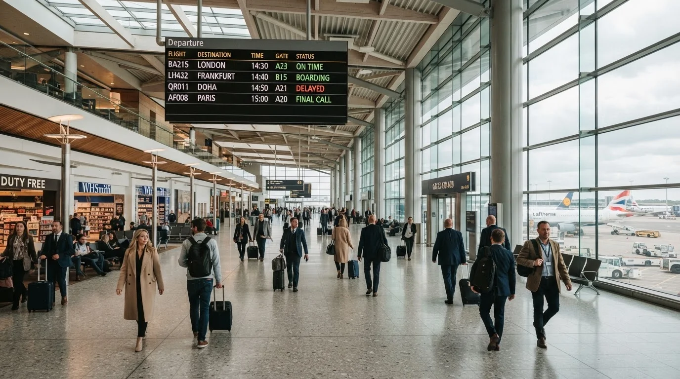 Airport Navigation for Anxious or Infrequent Flyers