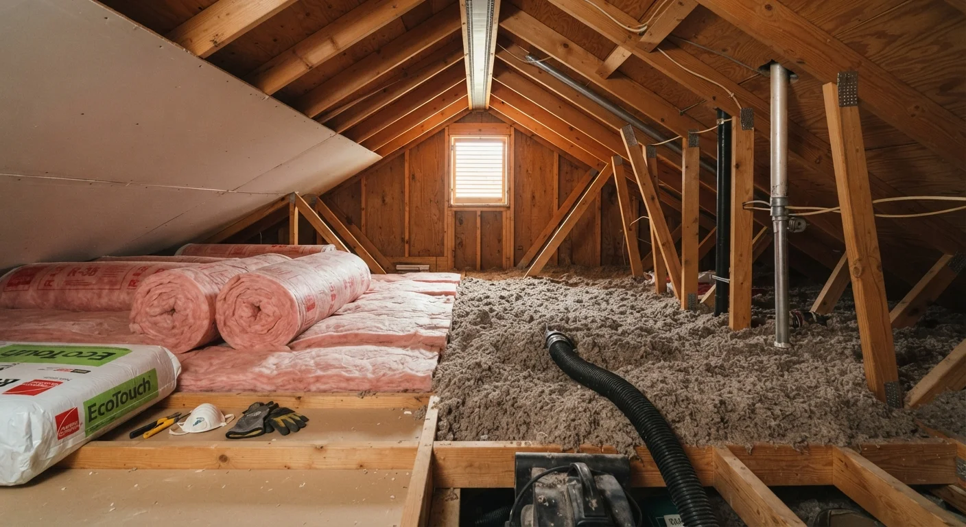 Attic Insulation: What Homeowners Should Know Before Choosing a Type