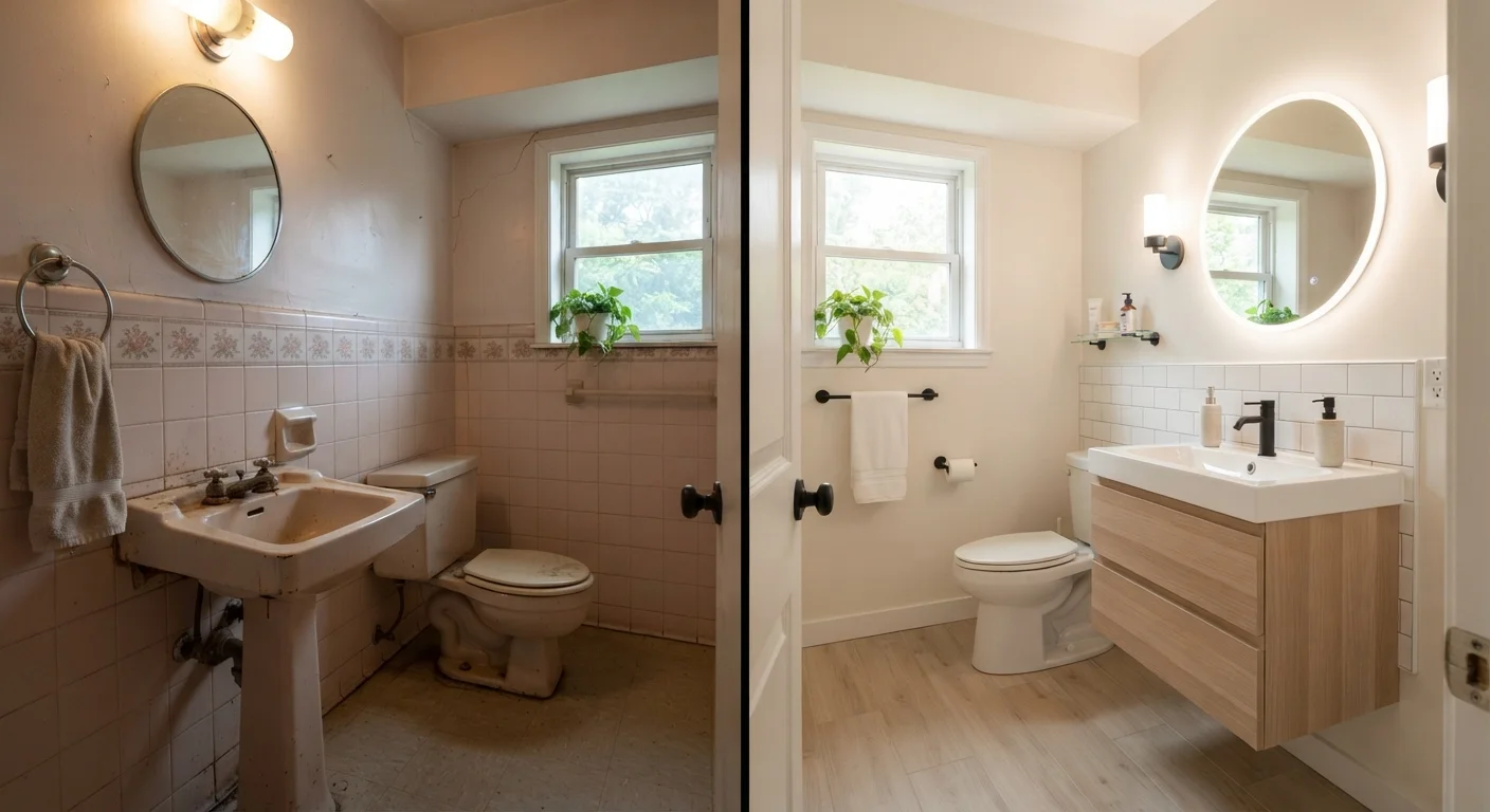 Bathroom Renovation vs. Refresh: Understanding the Difference in Scope and Cost
