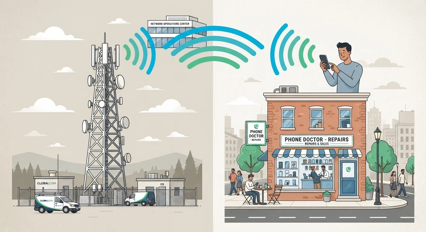Big Carrier vs. MVNO: What You Gain and Give Up on Each Side