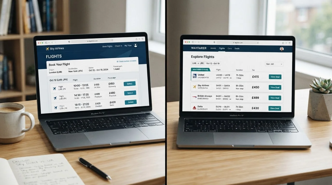Booking Direct vs. Using a Travel Platform: What Changes for Flights