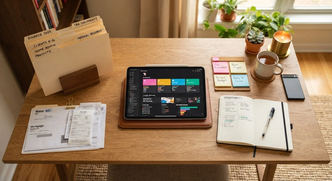 Centralizing Your Household Information: What to Store and Where
