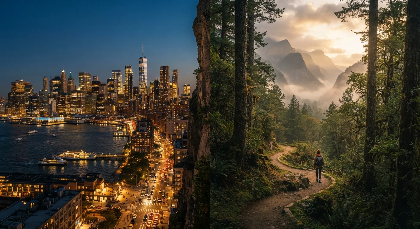 City Break vs. Nature Escape: Choosing the Right Trip Format