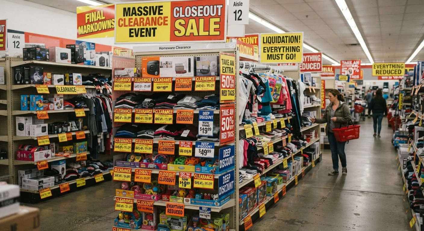 Clearance vs. Closeout vs. Liquidation: What Each Label Actually Signals