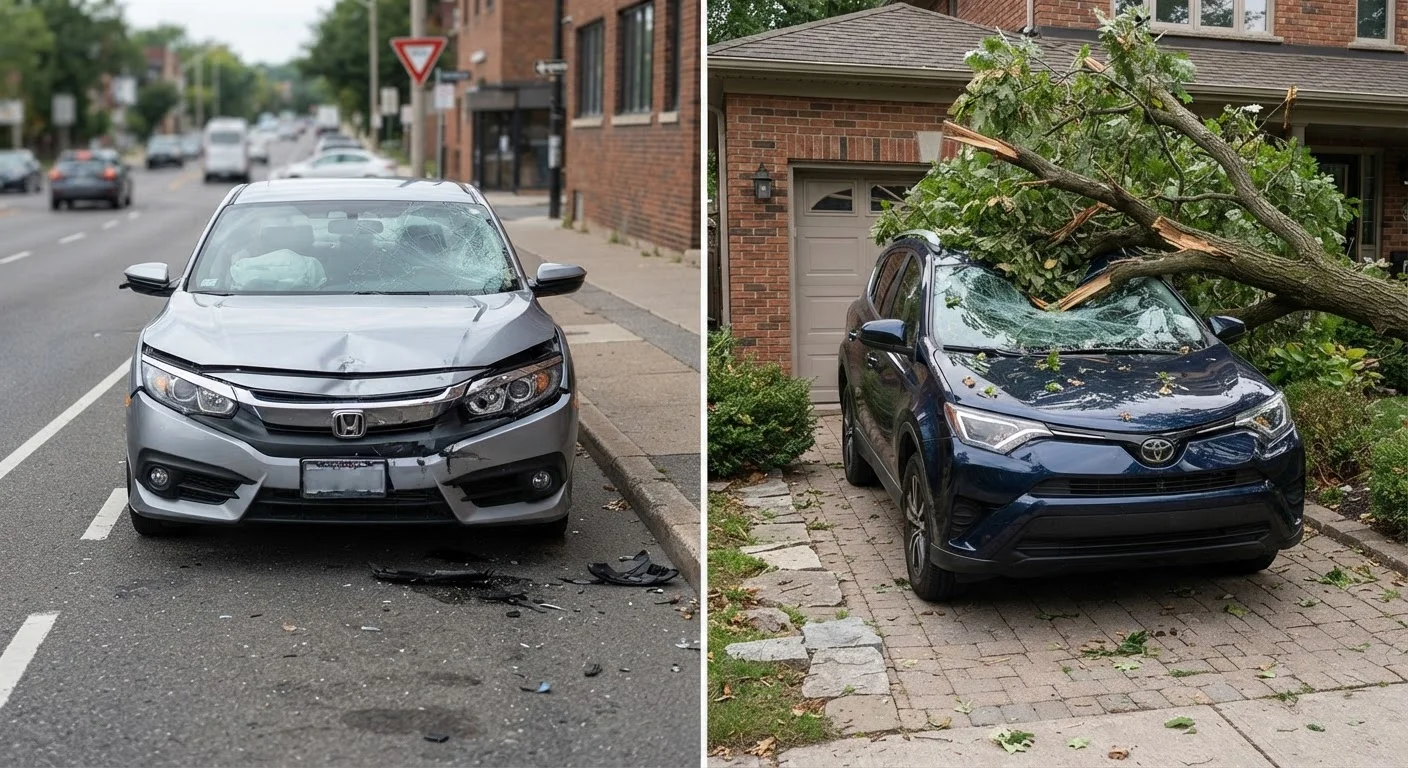 Collision vs. Comprehensive Auto Coverage: Which Is Which?