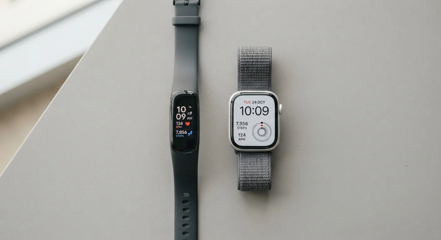 Comparing Fitness Trackers and Smartwatches: Feature Overlap and Where They Diverge