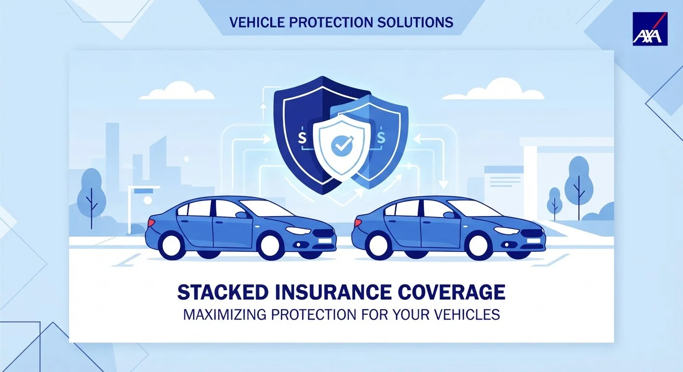 Coverage Stacking in Auto Insurance: What It Is and When It Applies
