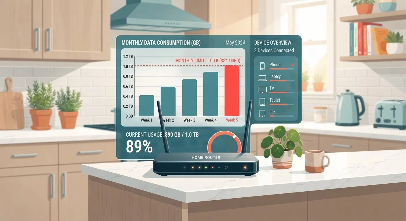 Data Caps in Bundled Internet Plans: How They Work and When They Matter