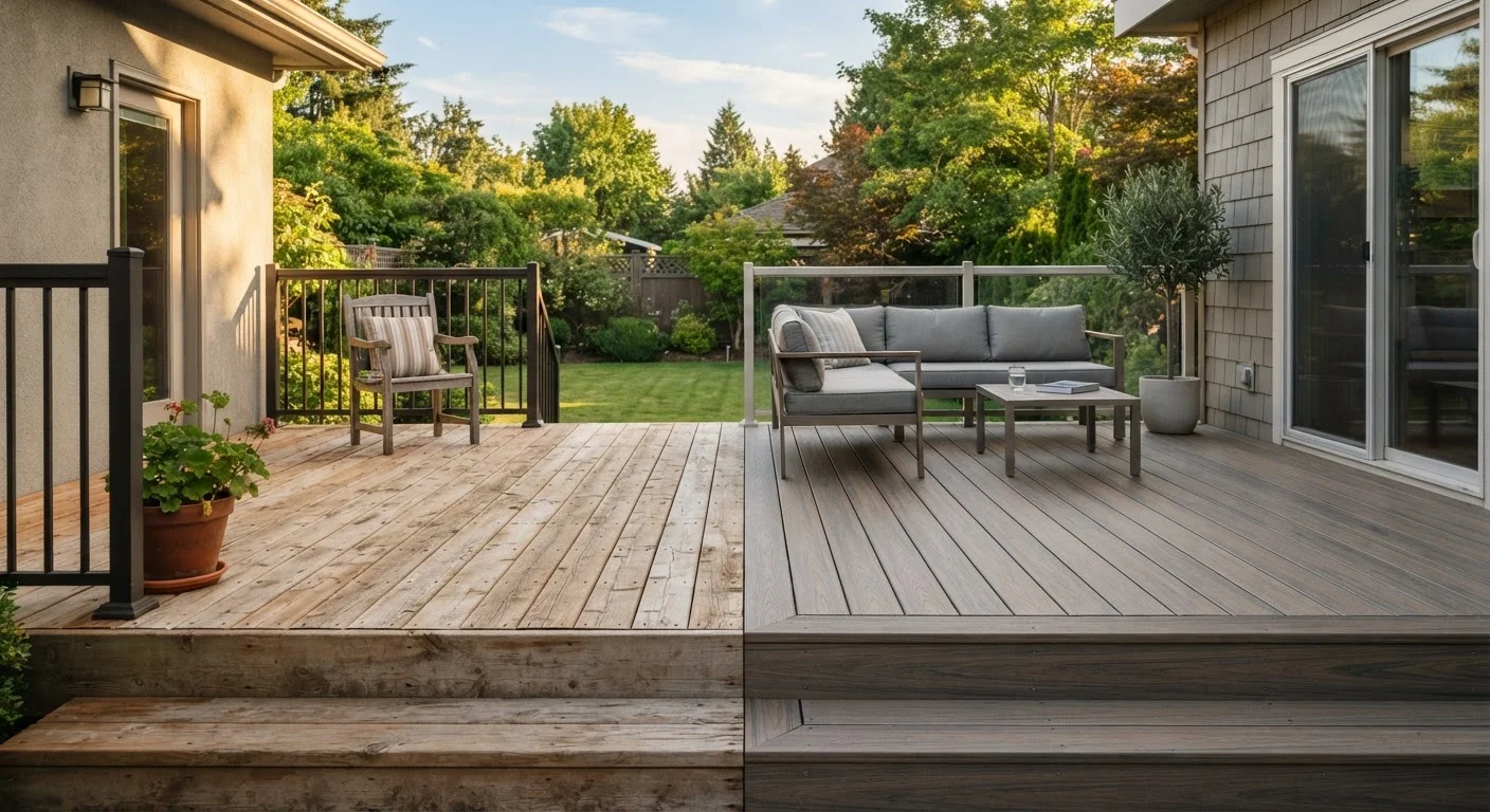 Deck Building: What Changes When You Choose Wood vs. Composite
