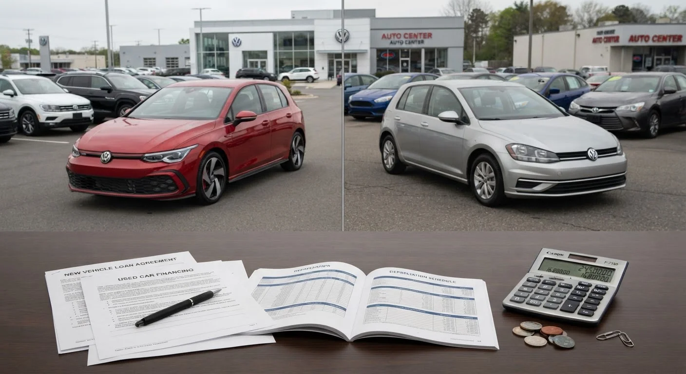 Financing a Used Car vs. a New Car: How the Terms Typically Differ