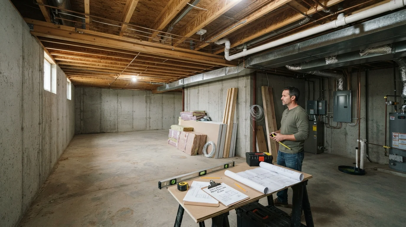 Finishing a Basement: What to Plan For Before Work Begins