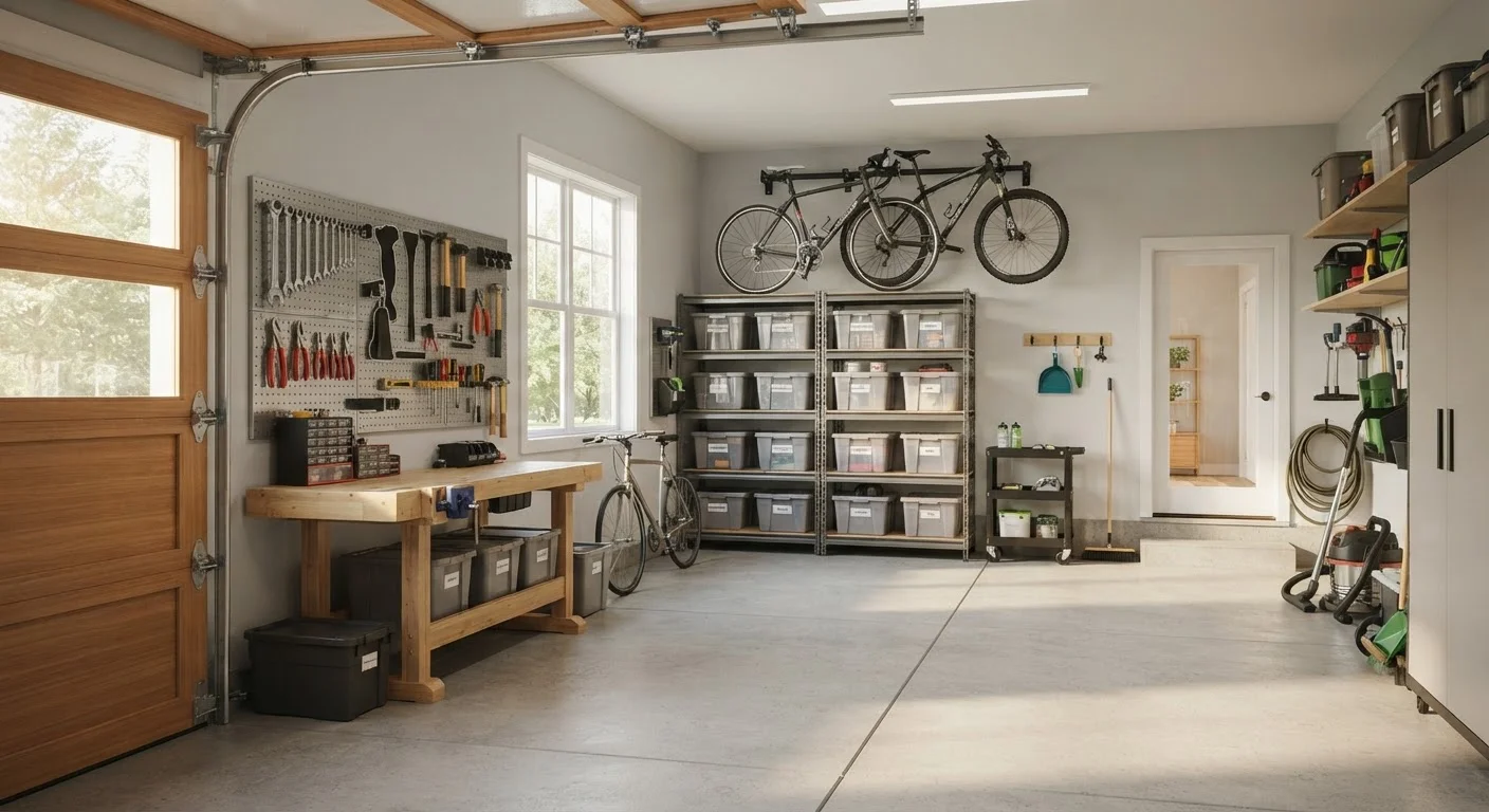 Garage Organization: Turning a Catch-All Space Into a Functional One