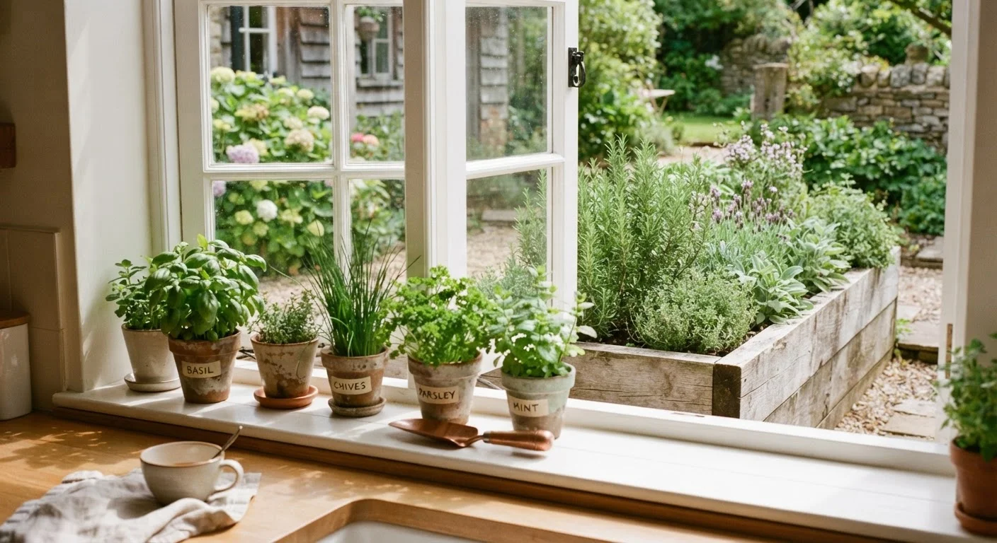 Growing Herbs at Home: What Actually Thrives Indoors vs. Outside