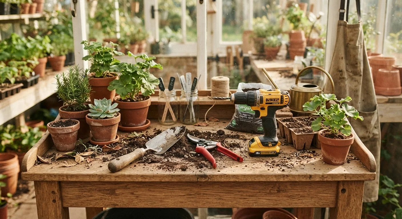Hand Tools vs. Power Tools for Home Gardening Tasks