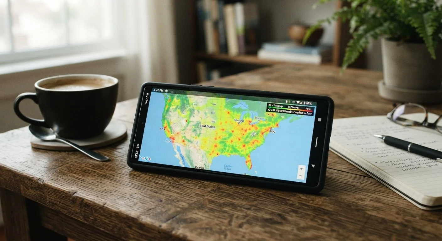 How Wireless Network Coverage Maps Work—and Where They Fall Short