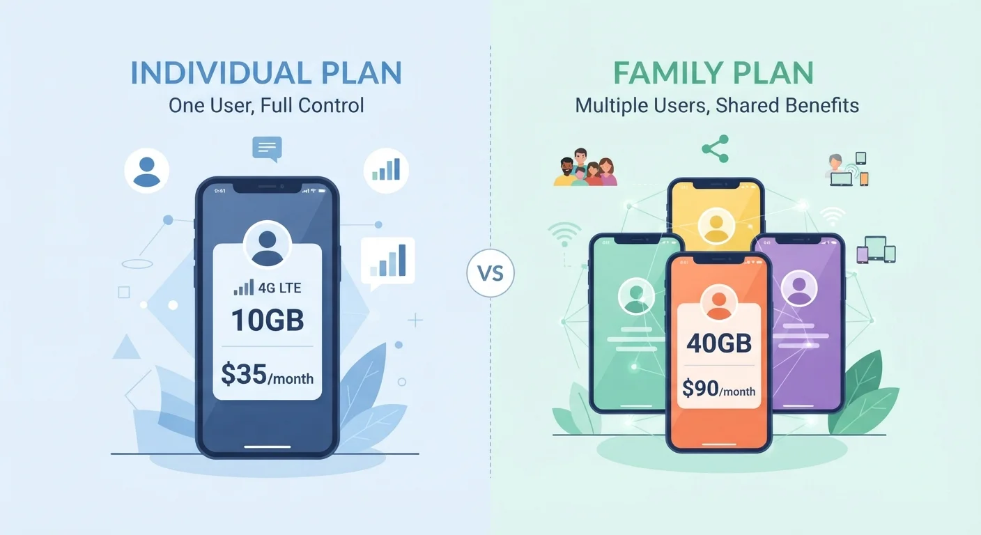 Individual Plan vs. Family Plan: Choosing the Right Tier for Your Household
