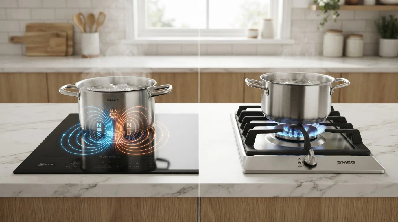 Induction vs. Gas Cooktops: The Science of How Each Heats Your Food