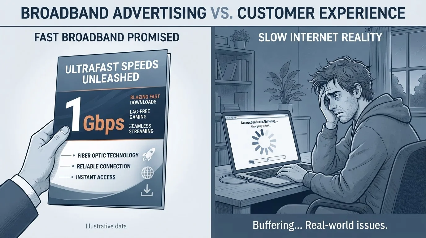 Internet Plan Speed vs. Real-World Performance: The Gap Most Consumers Don't Expect