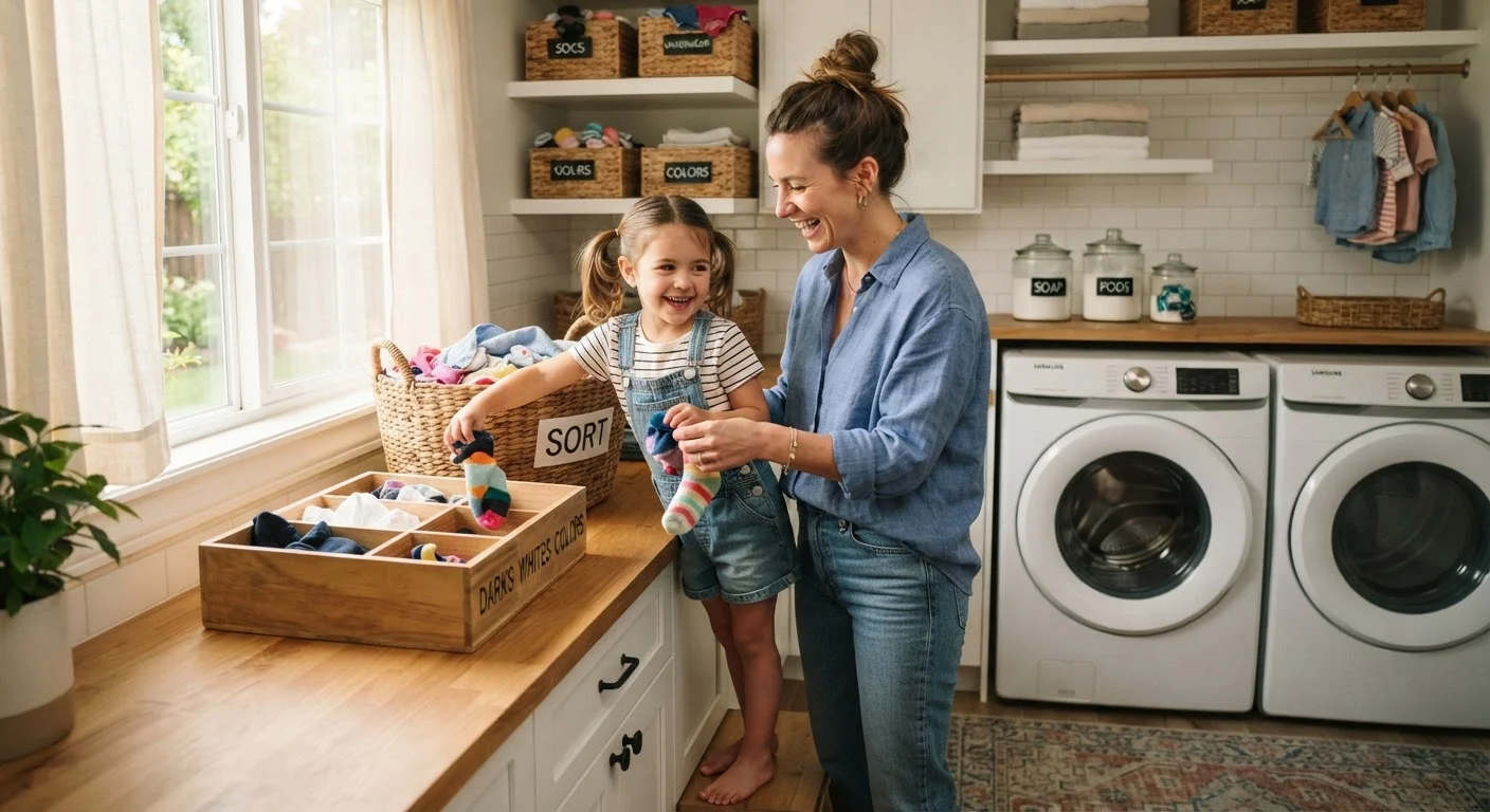 Involving Kids in Household Chores: Age-Appropriate Task Ideas