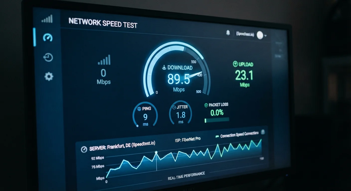 Latency, Jitter, and Packet Loss: The Speed-Test Numbers That Mbps Alone Can't Tell You