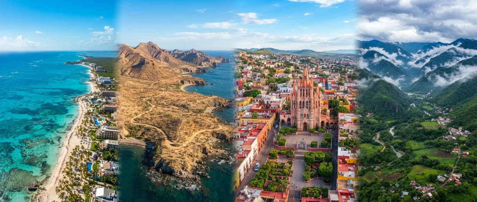 Mexico's Regions as Travel Destinations: More Than One Country in One