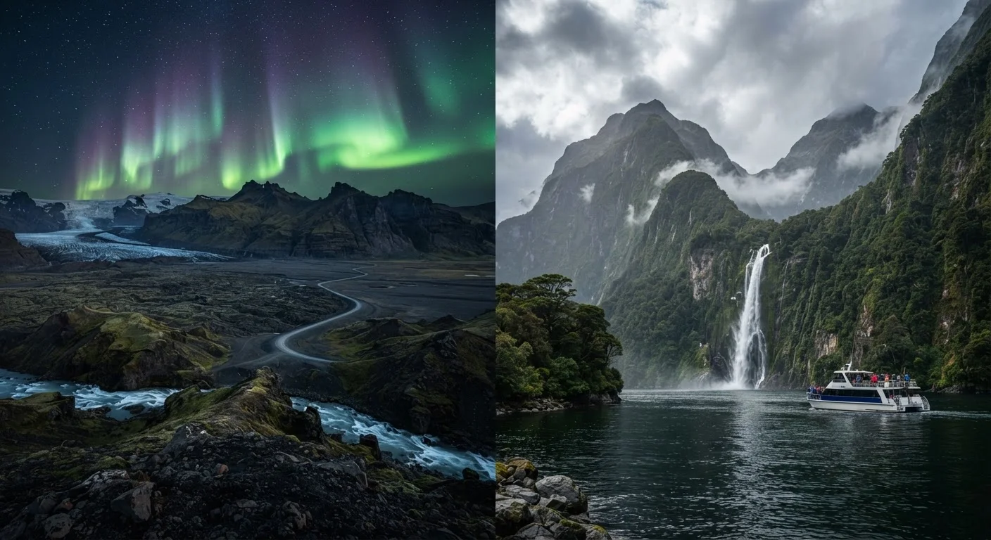 New Zealand vs. Iceland: Remote Nature Travel Compared