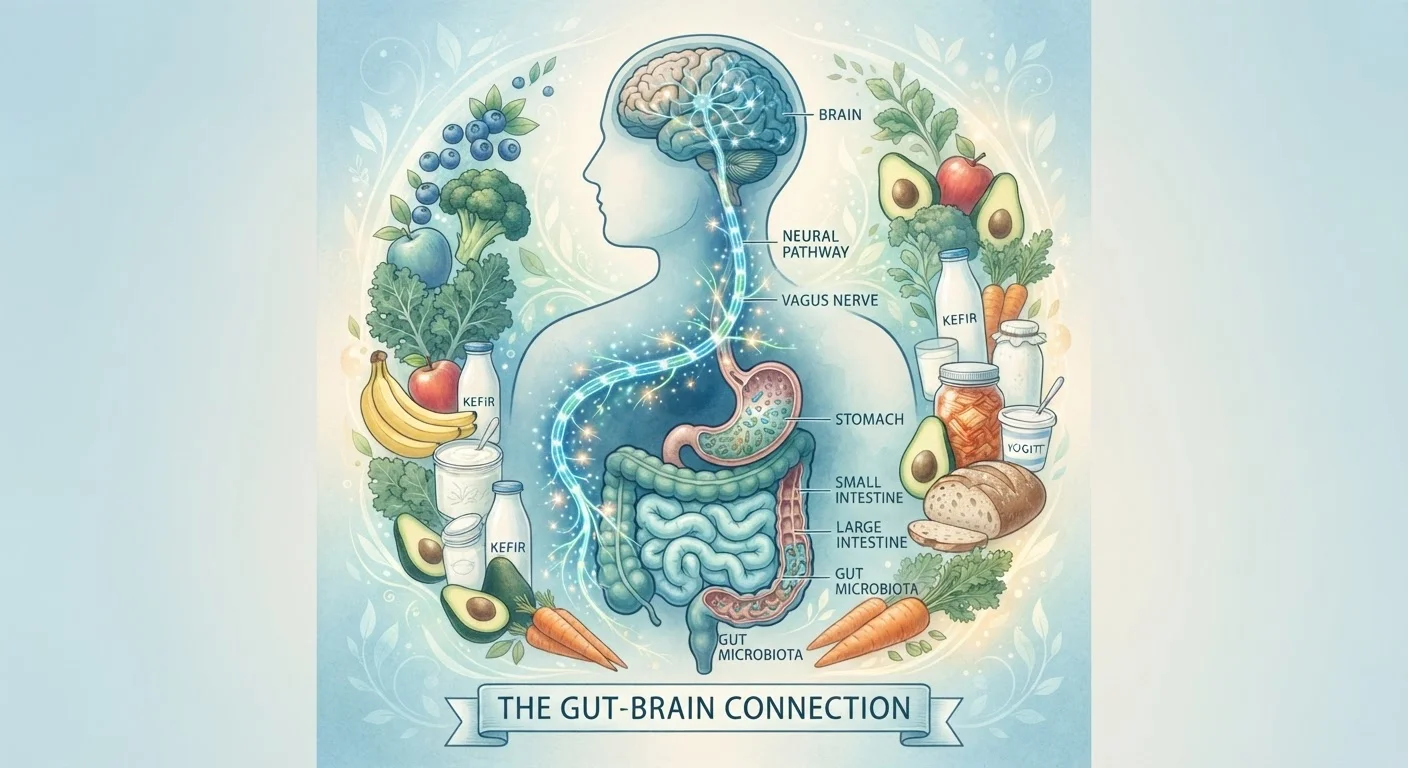 Nutrition and Mental Wellness: What the Gut-Brain Connection Actually Suggests