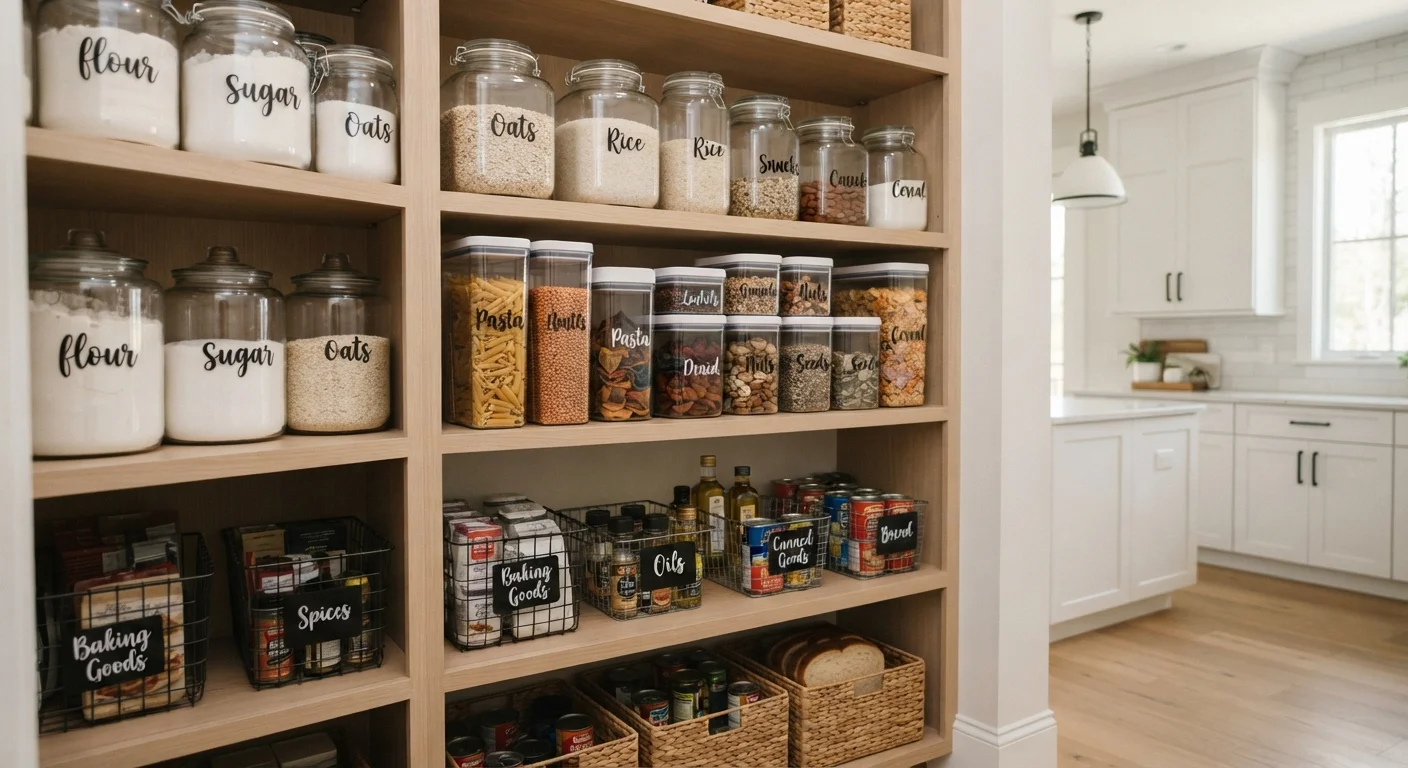 Pantry Organization Principles That Keep Cooking Stress-Free
