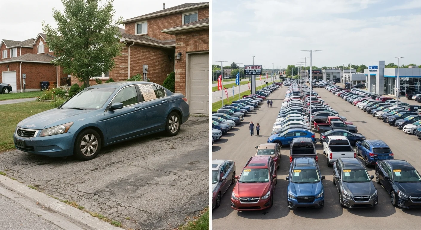 Private Party Sale vs. Dealership: The Real Differences for Used Car Buyers