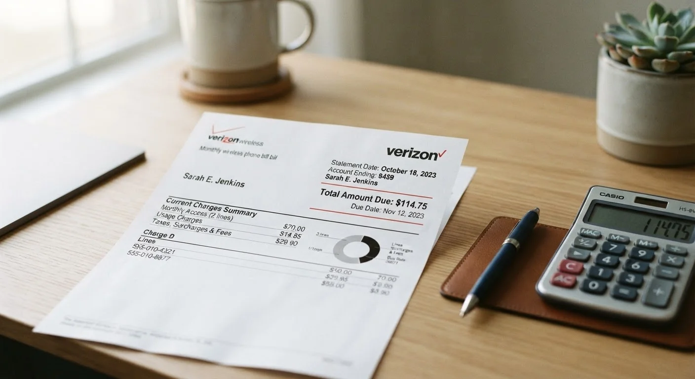 Reading Your Wireless Bill: What Each Charge Actually Represents