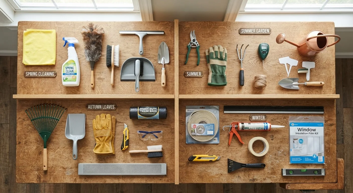 Seasonal Home Maintenance: Tasks Organized by Time of Year