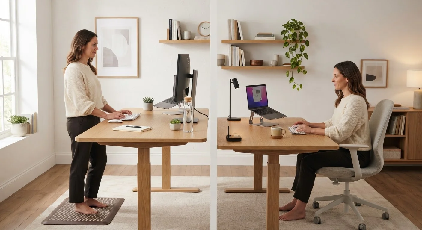 Standing Desks vs. Traditional Desks: The Ergonomics Behind the Choice