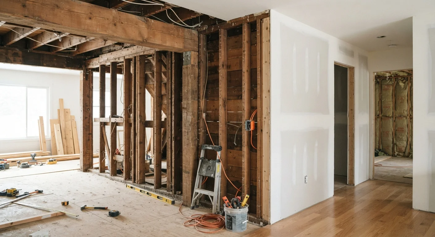 Structural vs. Non-Structural Walls: Why the Difference Matters Before You Renovate