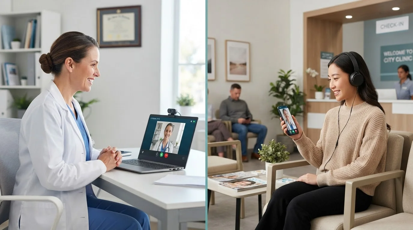 Telehealth vs. In-Person Care: Matching the Visit Type to Your Situation
