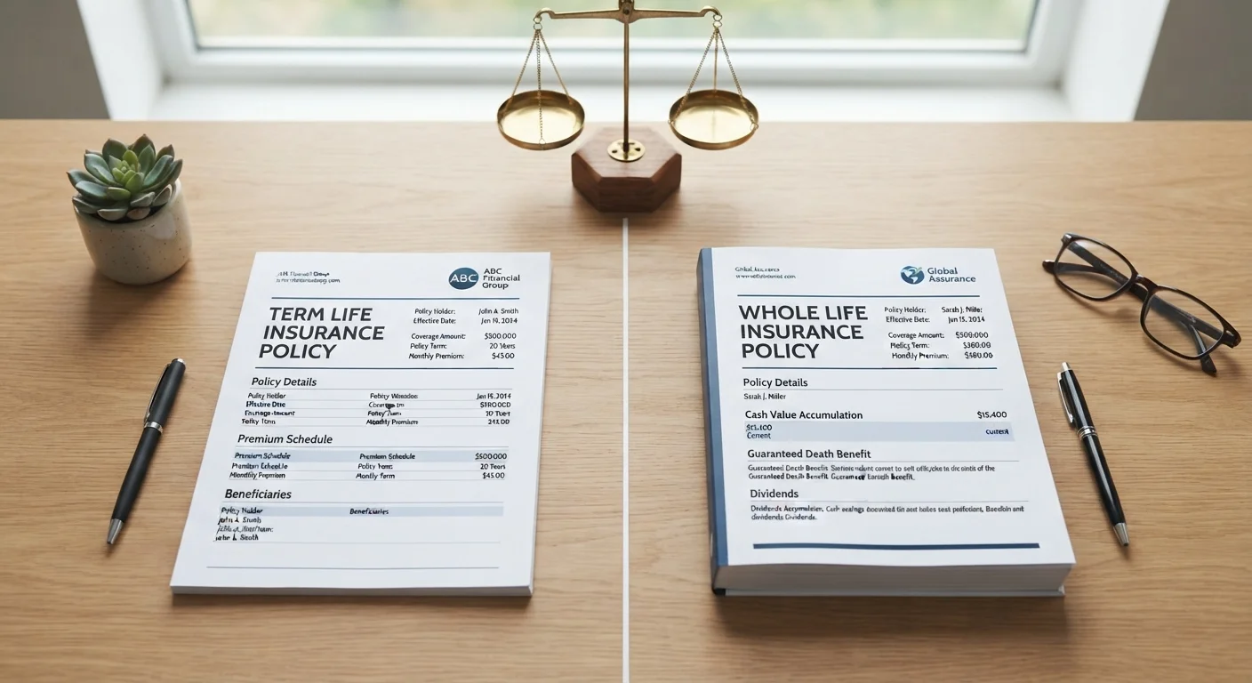 Term Life vs. Whole Life Insurance: What Sets Them Apart