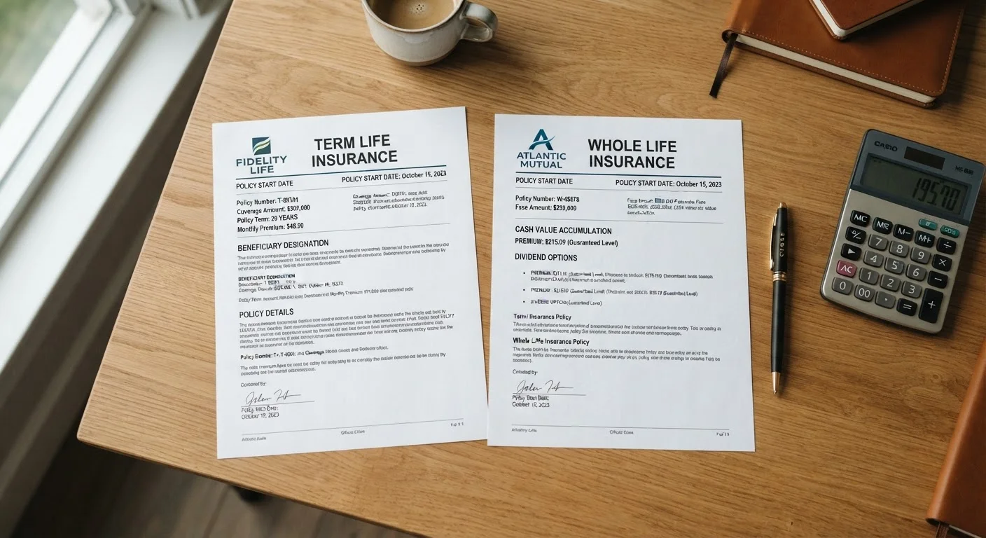 Term vs. Whole Life Insurance: How Coverage and Costs Differ Over a Lifetime