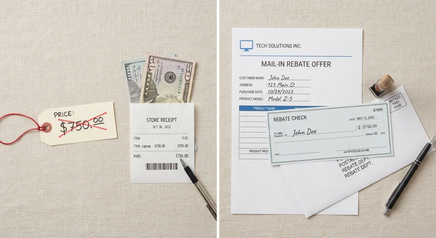 The Difference Between a Rebate and a Discount — and Why It Matters