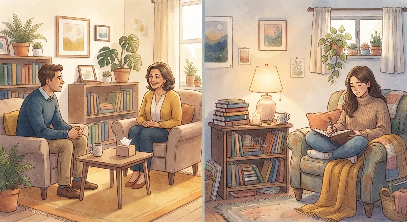 Therapy vs. Self-Help: When Each Approach Makes the Most Sense