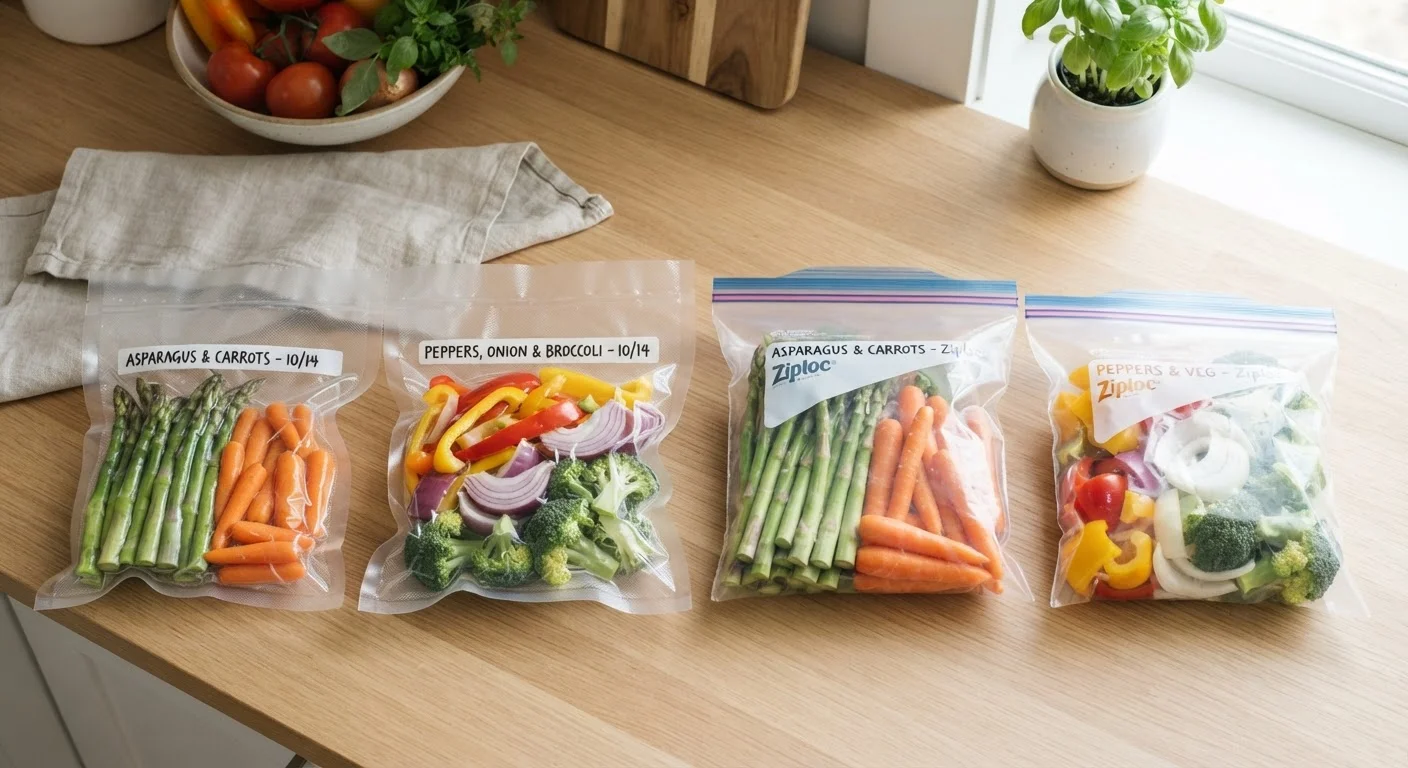 Vacuum Sealers vs. Zip-Lock Storage: What Actually Extends Food Freshness
