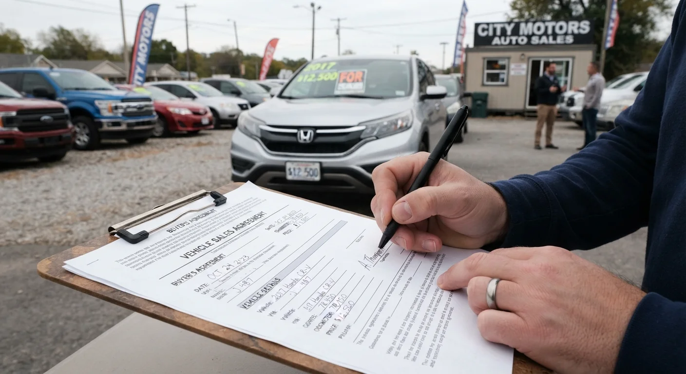 What 'As-Is' Really Means When Buying a Used Car