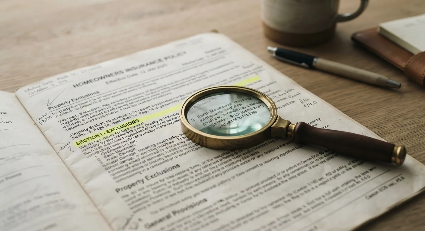 What Insurance Policies Don't Cover (And Why It Matters)
