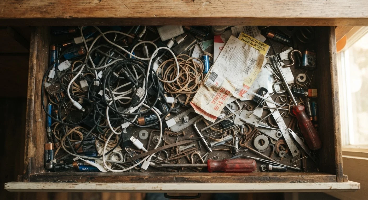 Why a Messy Junk Drawer Is Costing You More Than You Think