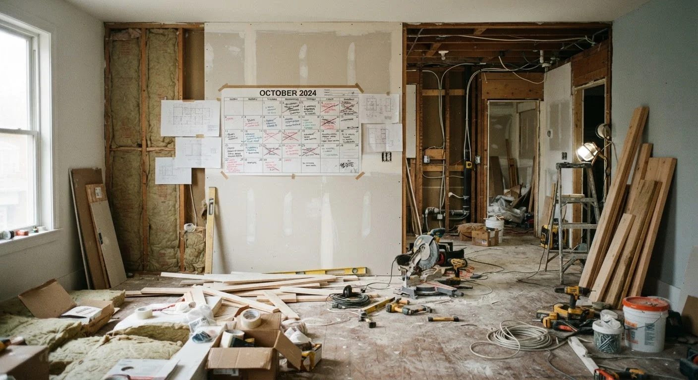 Why Renovation Timelines Slip and How to Build a More Realistic Schedule