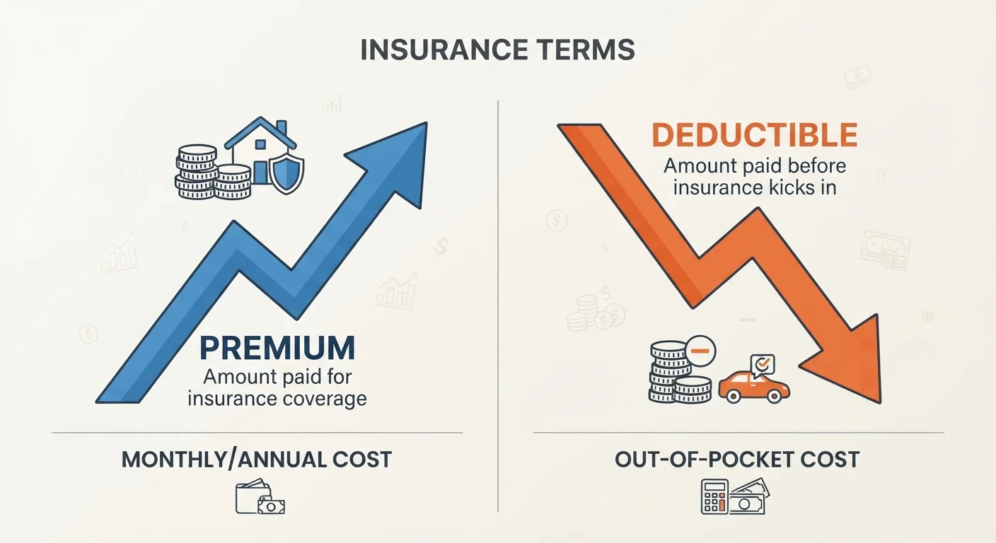 Why Your Deductible and Your Premium Move in Opposite Directions