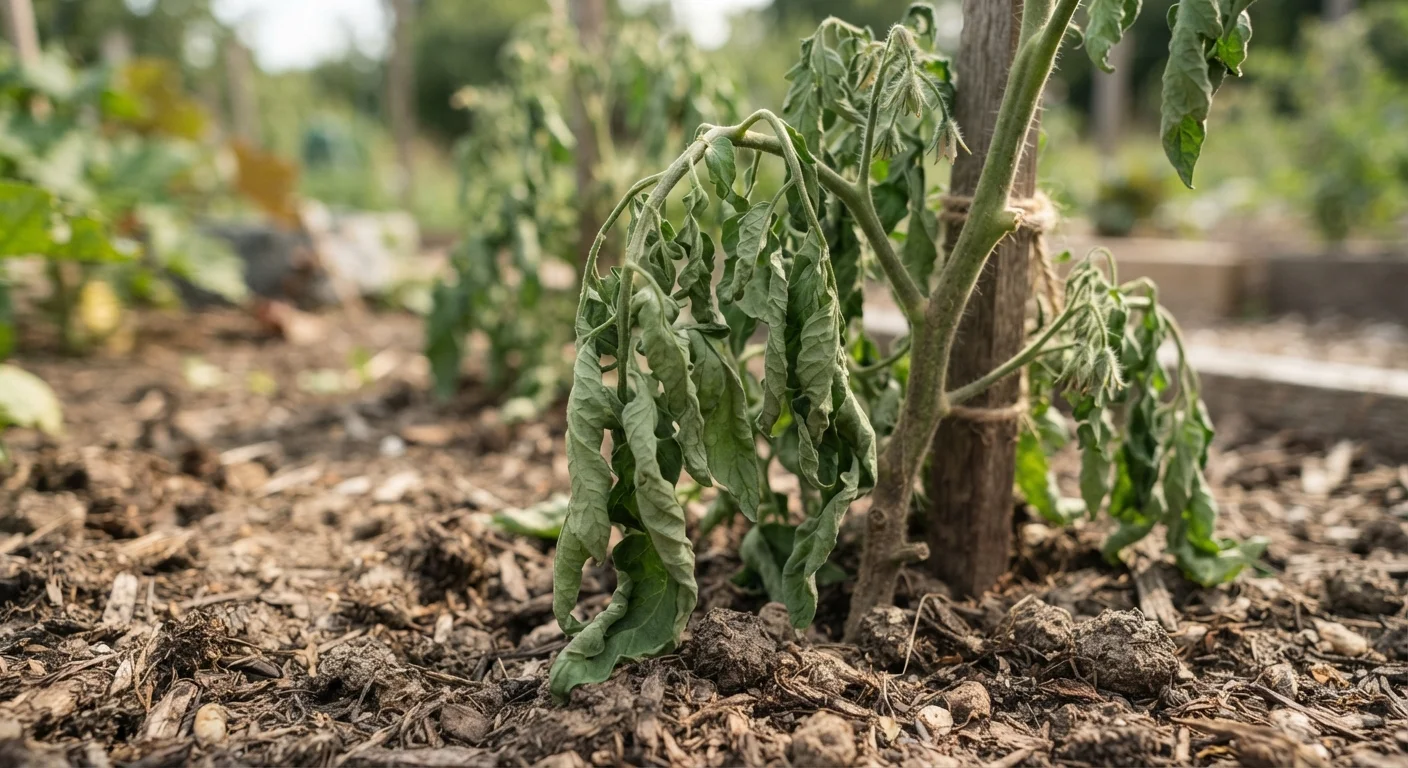 Why Your Tomato Plants Keep Wilting Despite Regular Watering